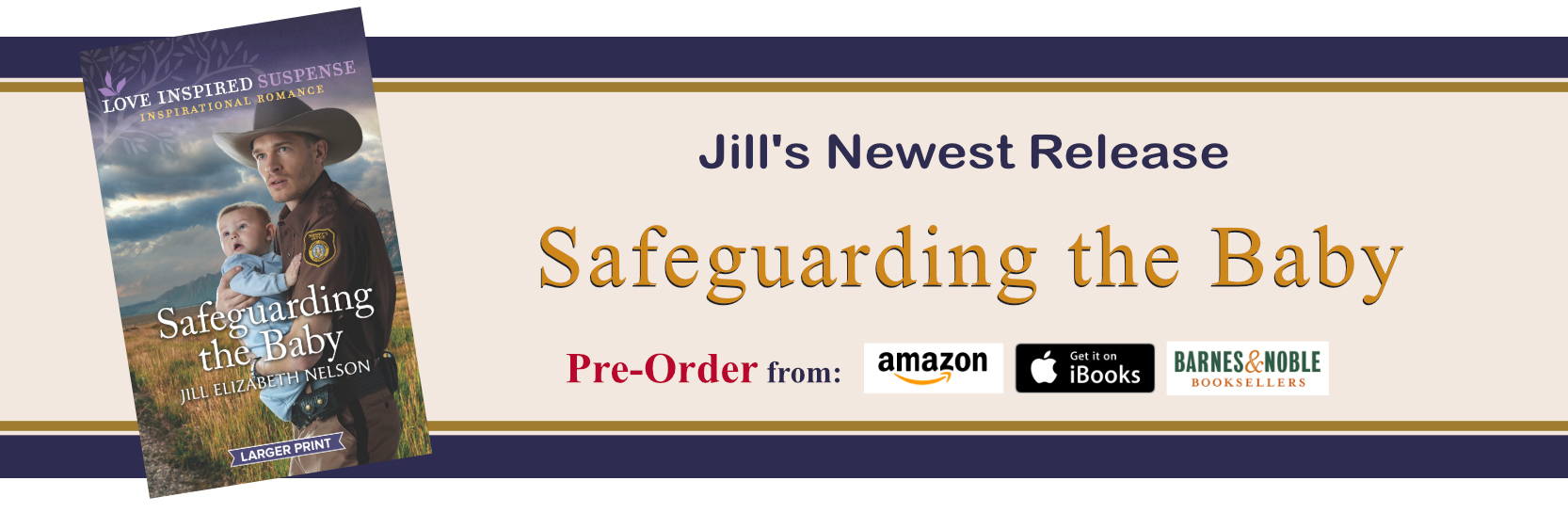 Read about Jill Elizabeth Nelson's Newest Book, Safeguarding the Baby!