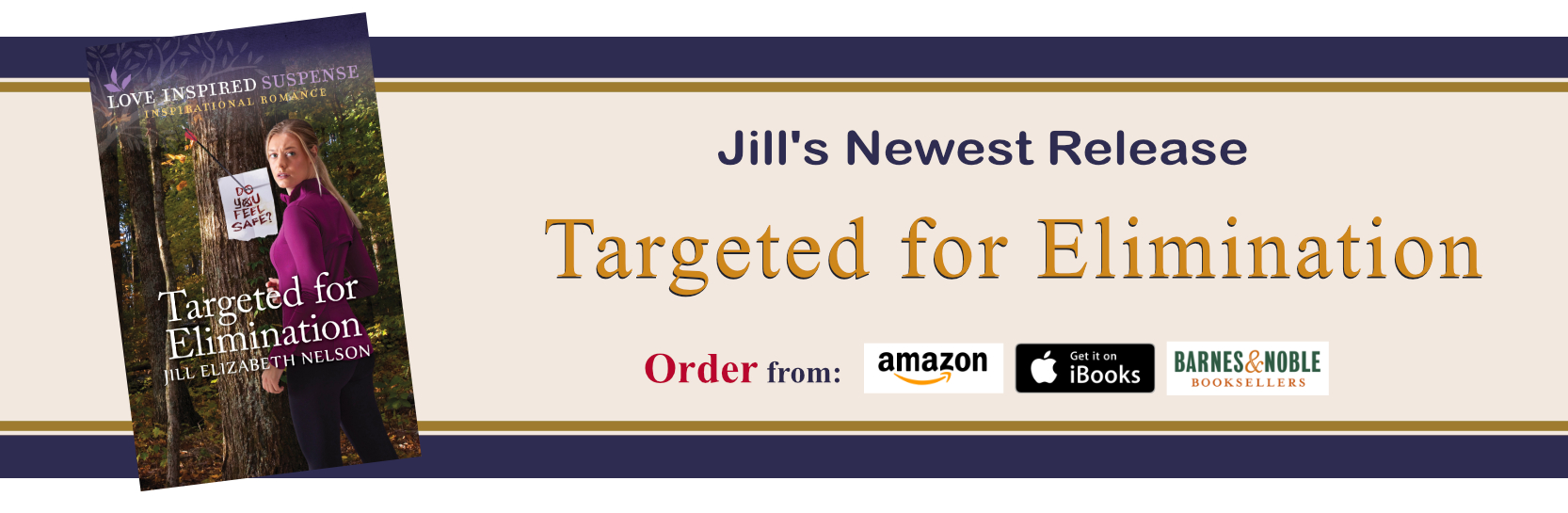 Read about Jill Elizabeth Nelson's Newest Book, Targeted for Elimination Today!
