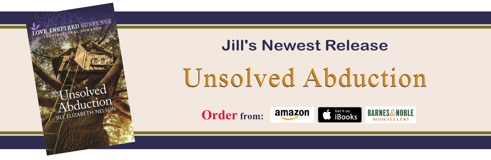 Read about Jill Elizabeth Nelson's Newest Book, Unsolved Abduction Today!